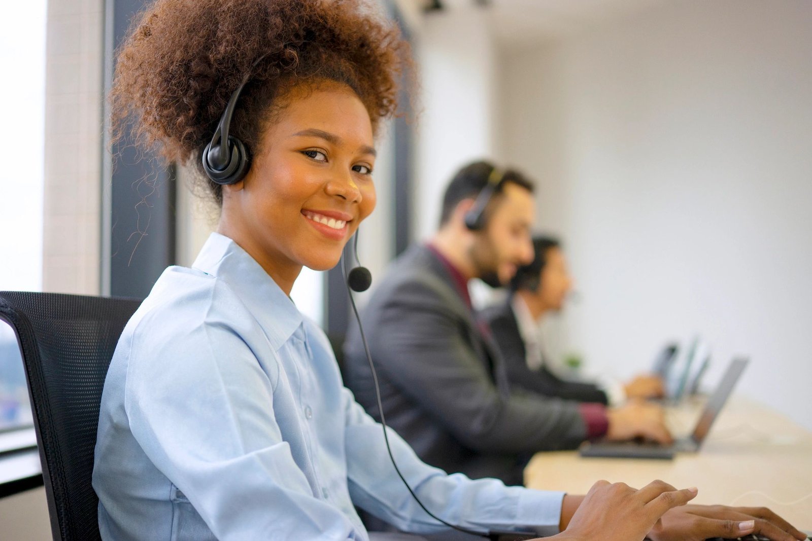 Customer service professional portrait used for testimonial