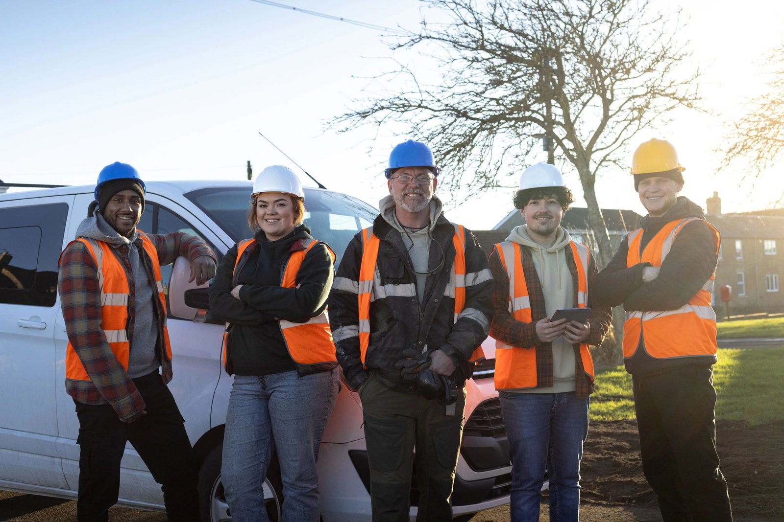 Supplier team portrait