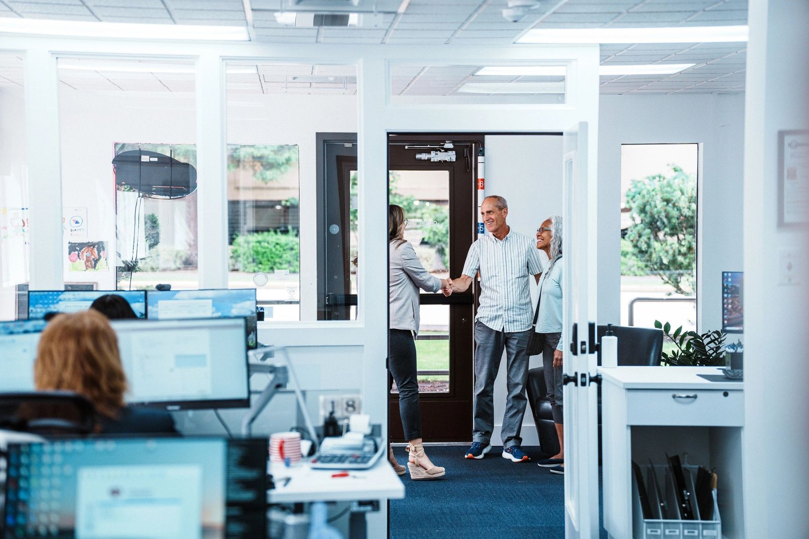 Customer support team assisting marketplace users